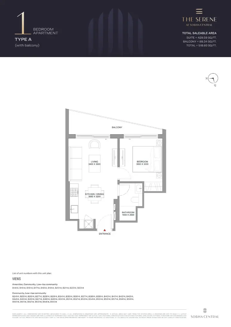 Project floor plans
