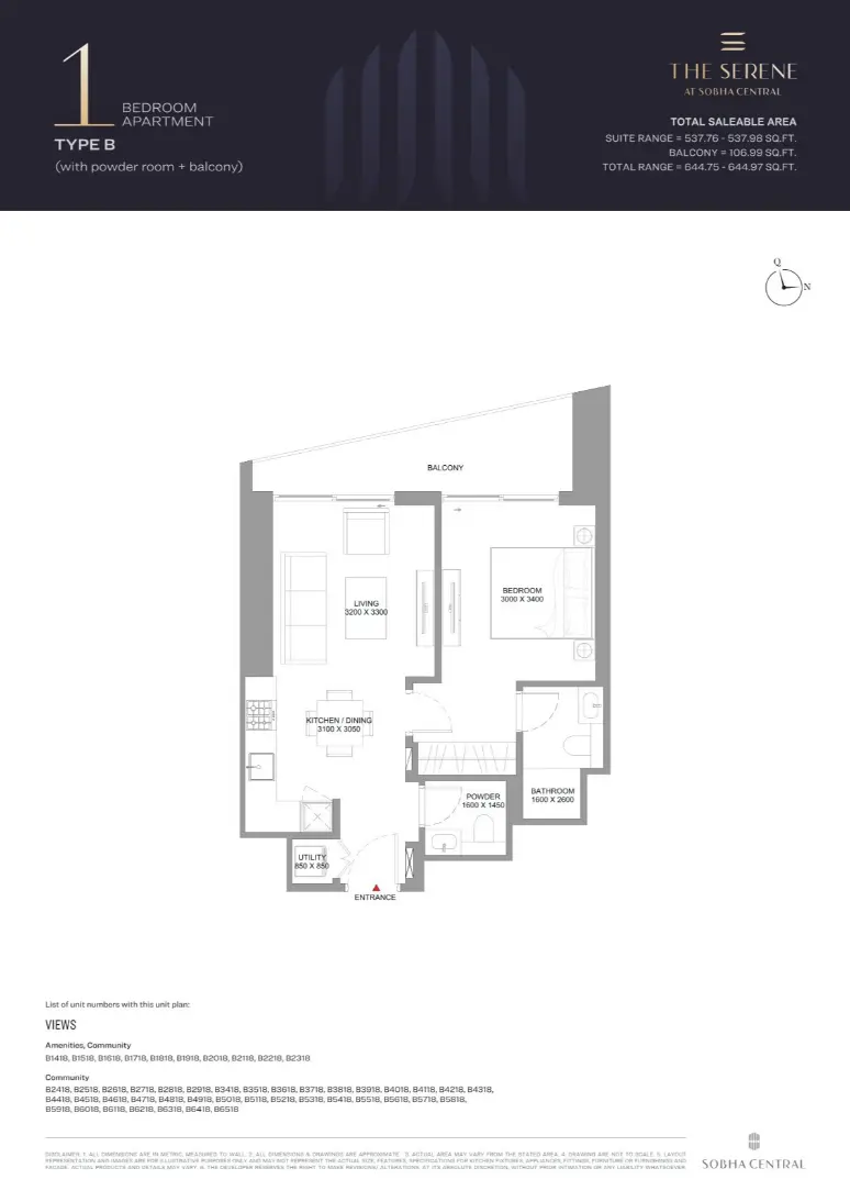 Project floor plans