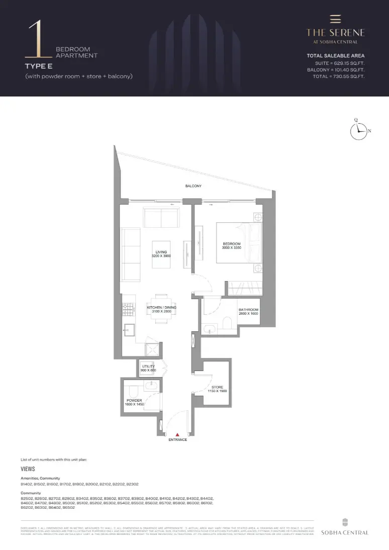 Project floor plans