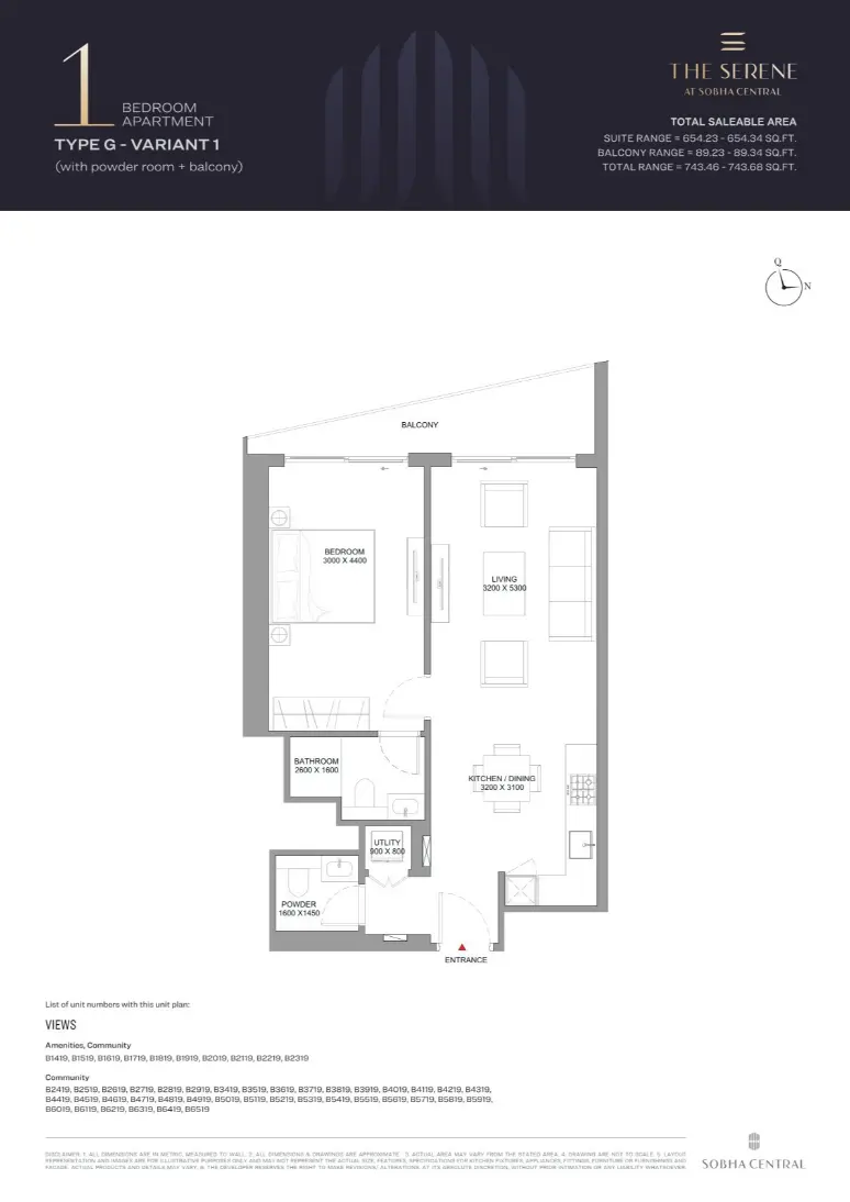 Project floor plans