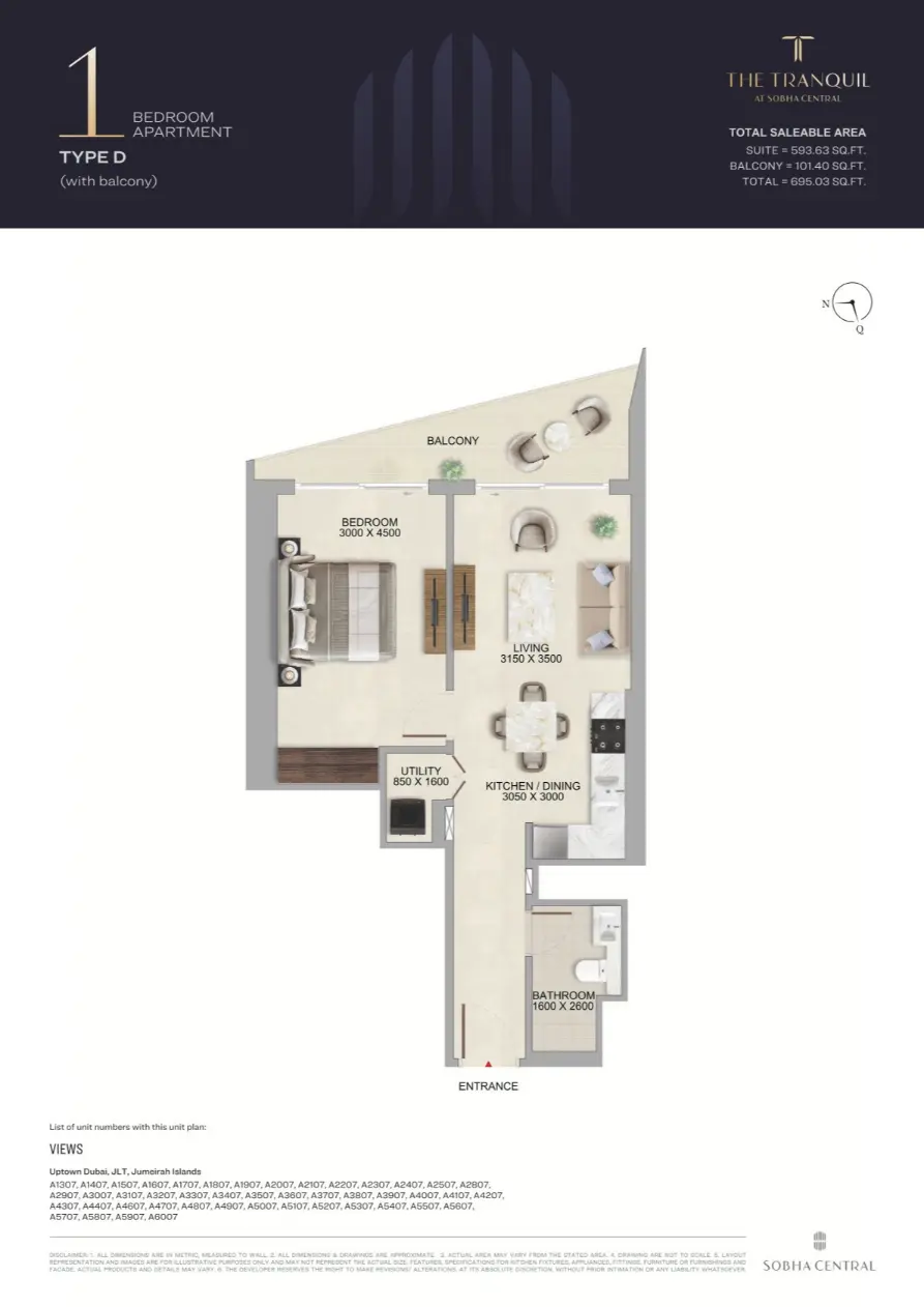 Project floor plans