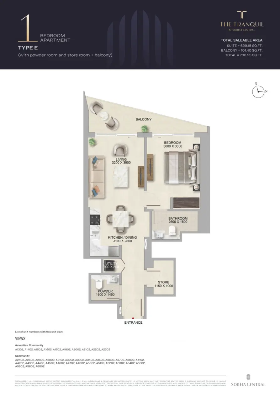Project floor plans