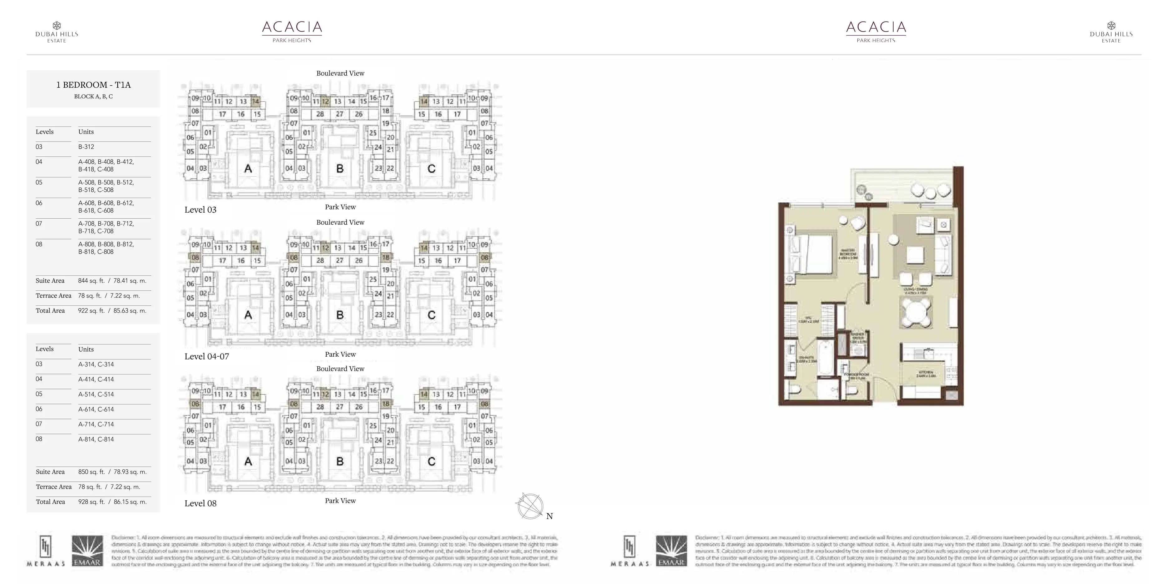 Project floor plans