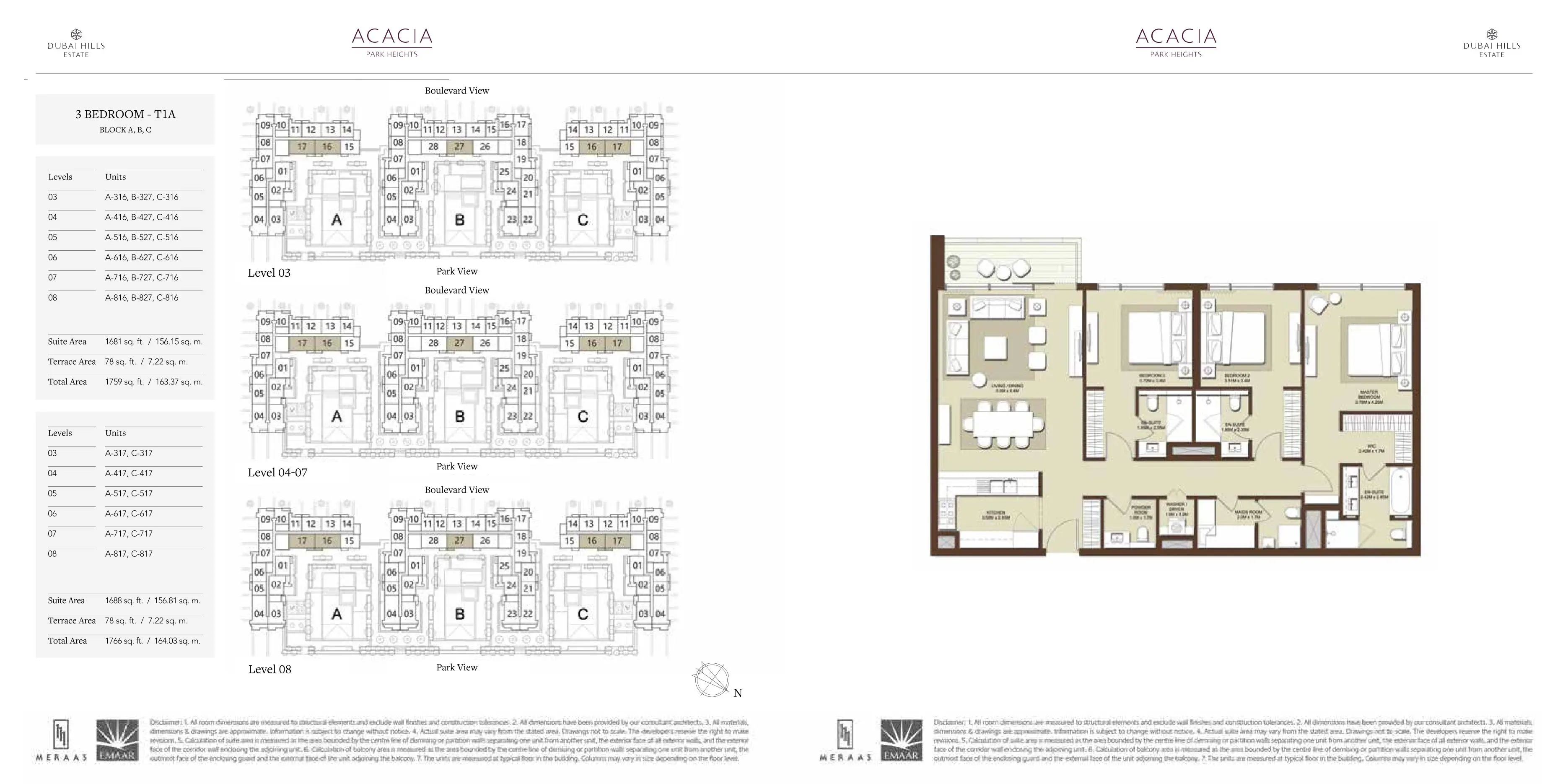 Project floor plans