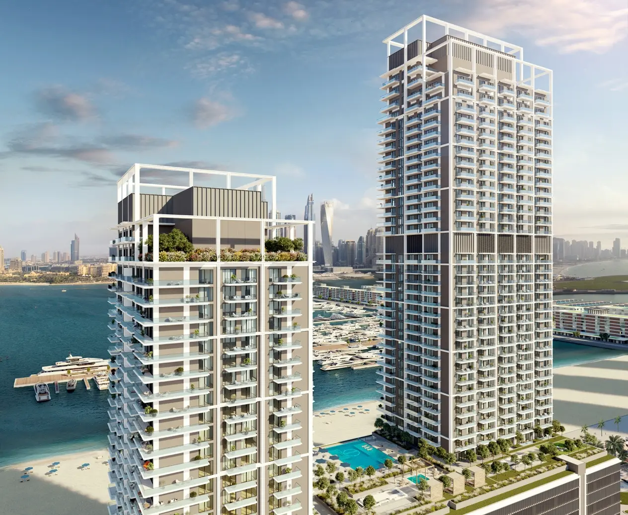 Beach Mansion at Emaar Beachfront, Seaside Living 2 Bedroom Apartment Ready to Move