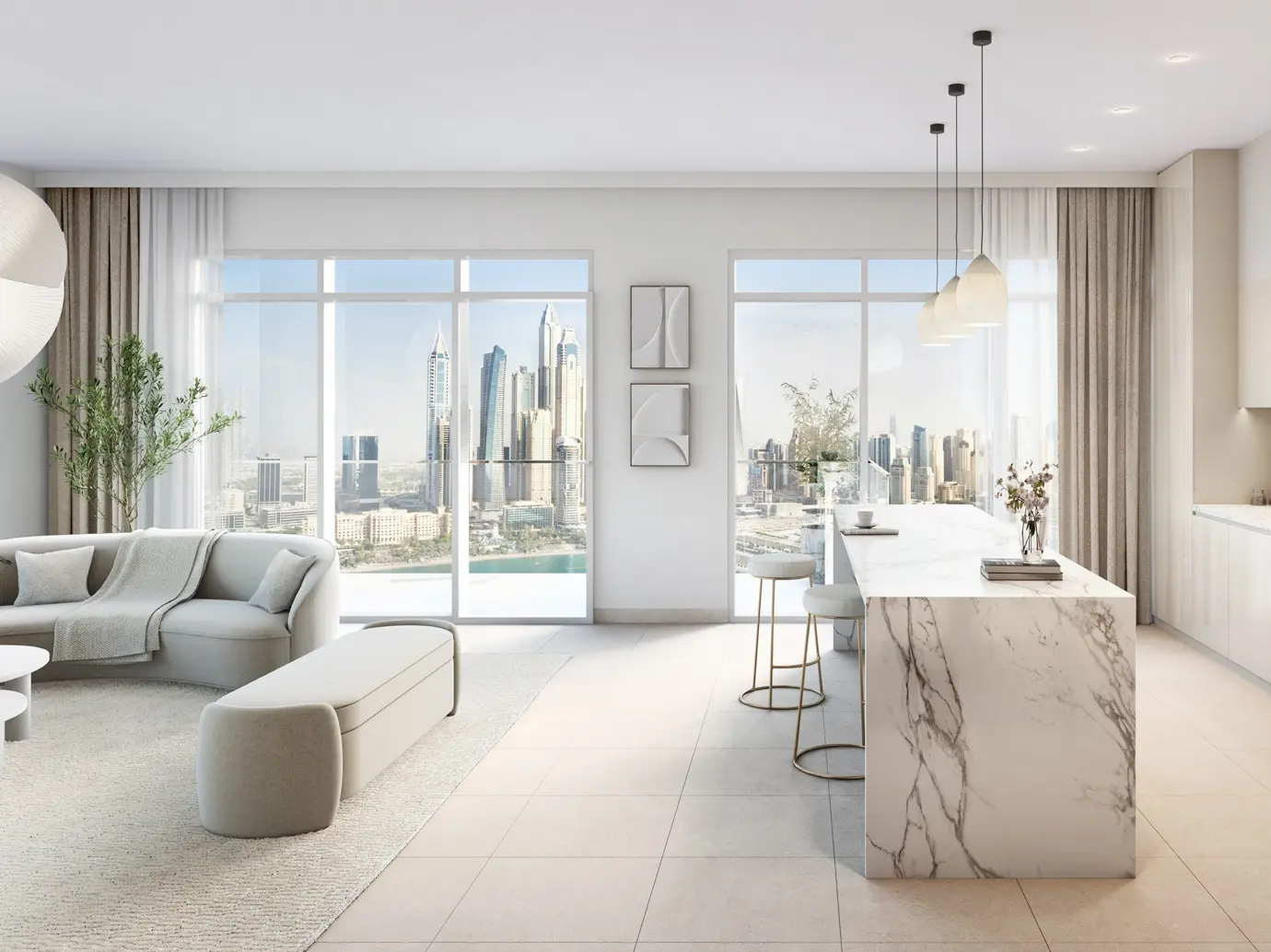 Beach Mansion at Emaar Beachfront, Seaside Living 2 Bedroom Apartment Ready to Move