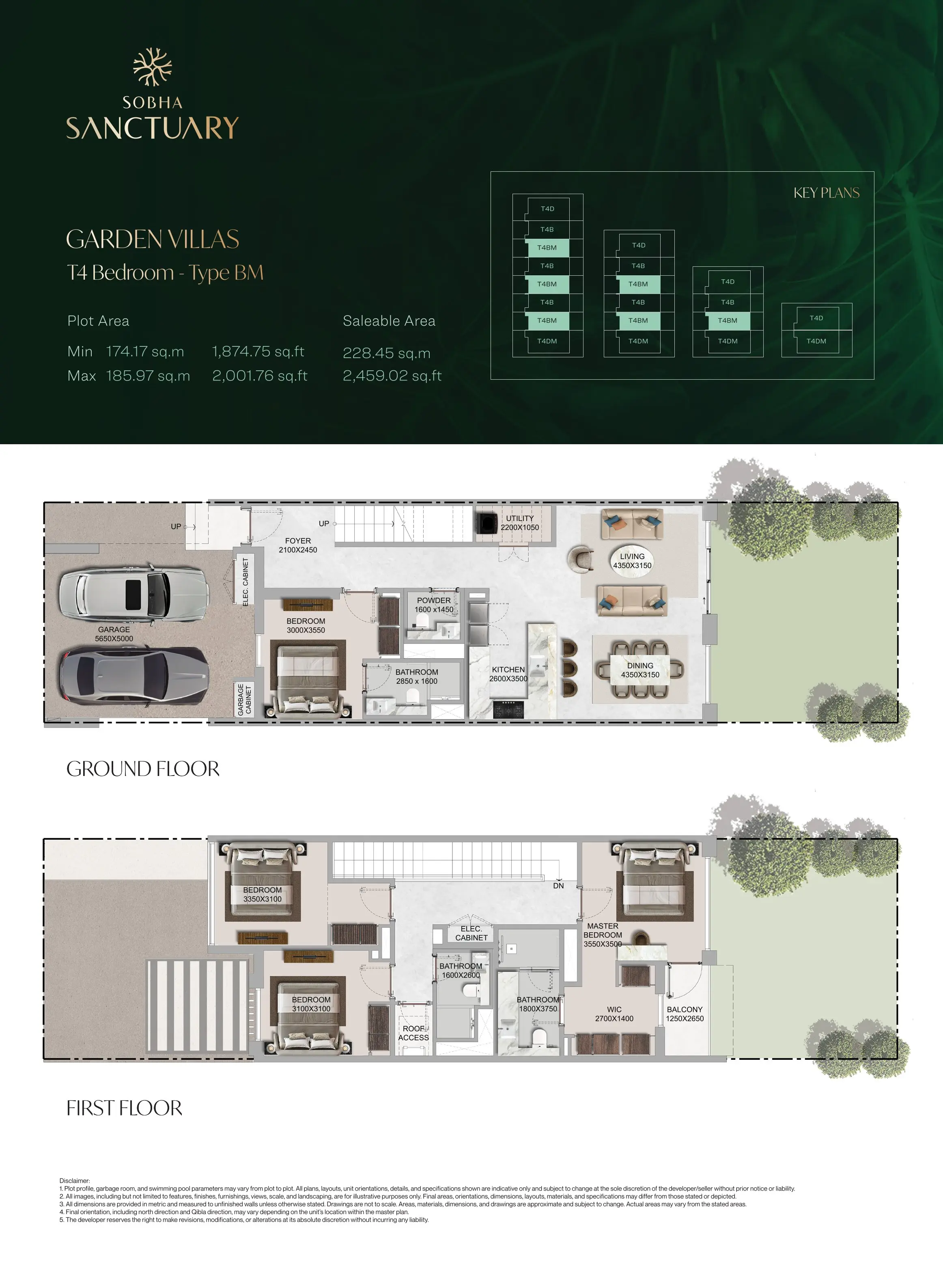 Project floor plans