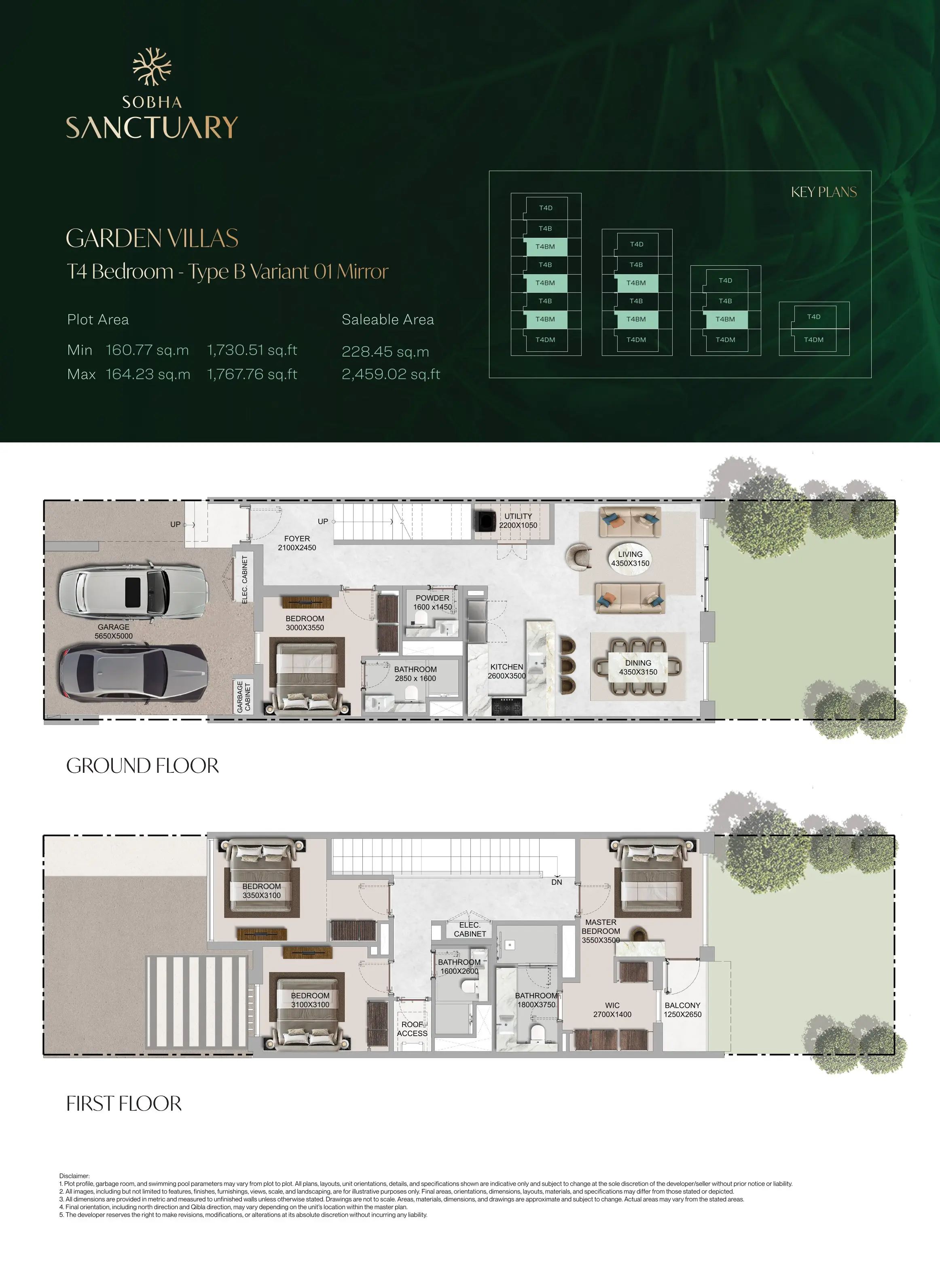 Project floor plans
