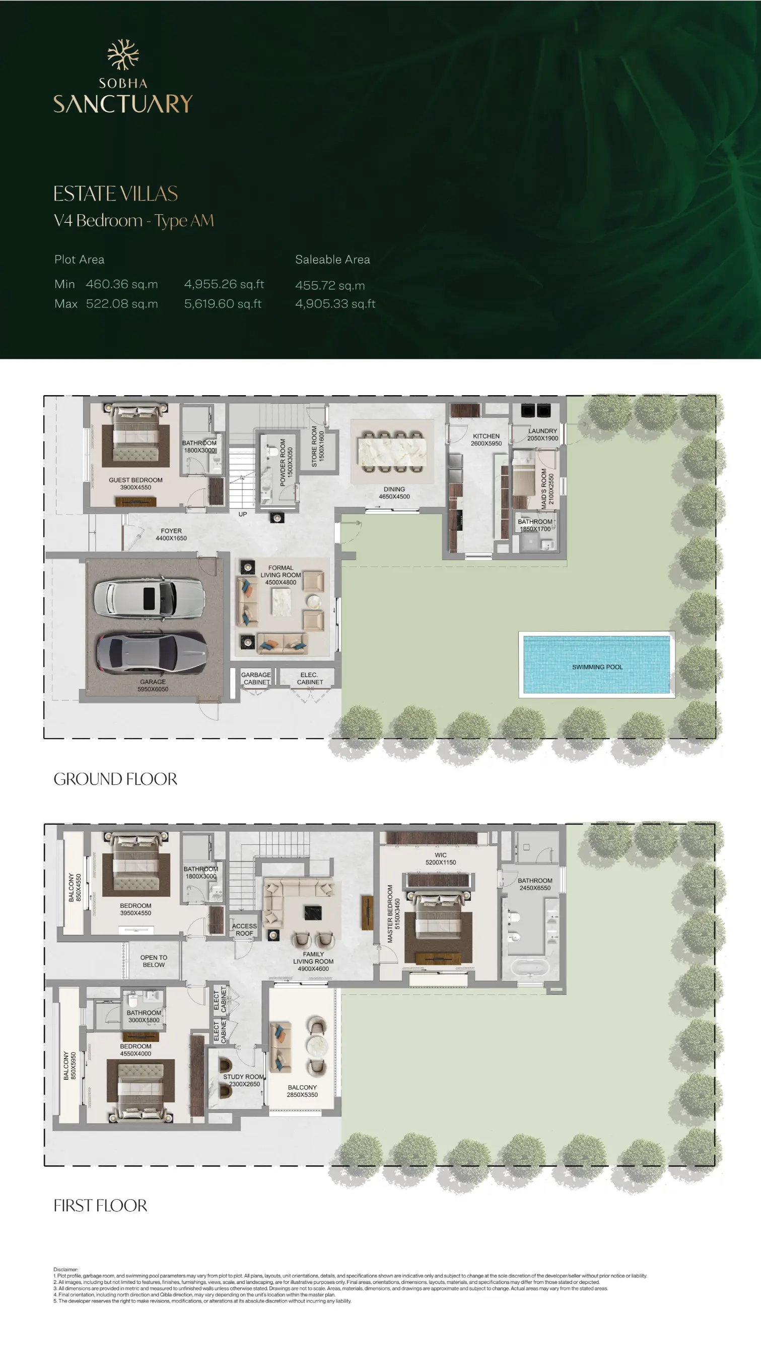 Project floor plans