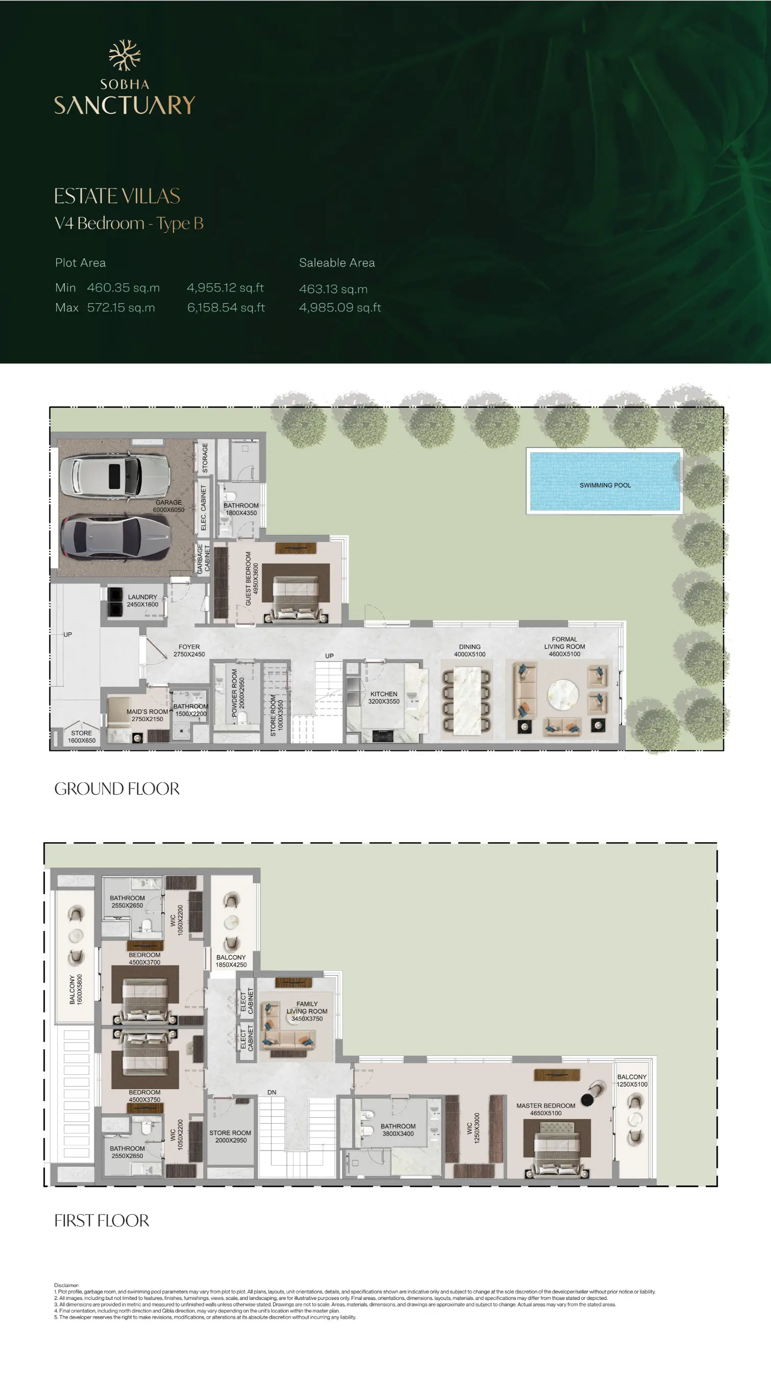 Project floor plans