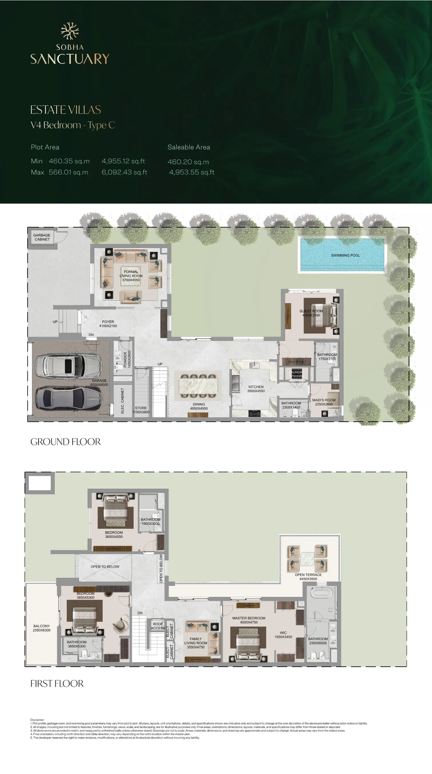 Project floor plans