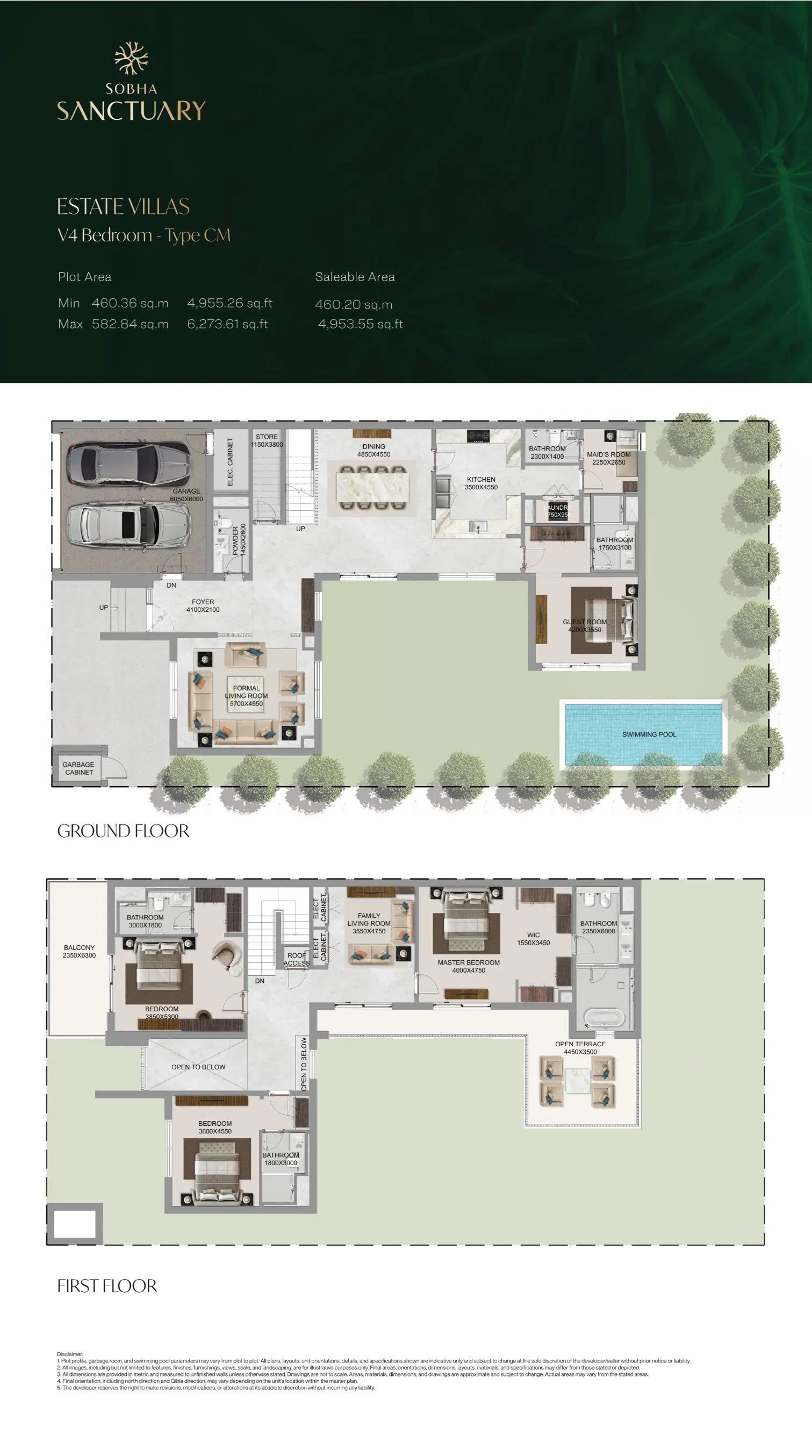 Project floor plans