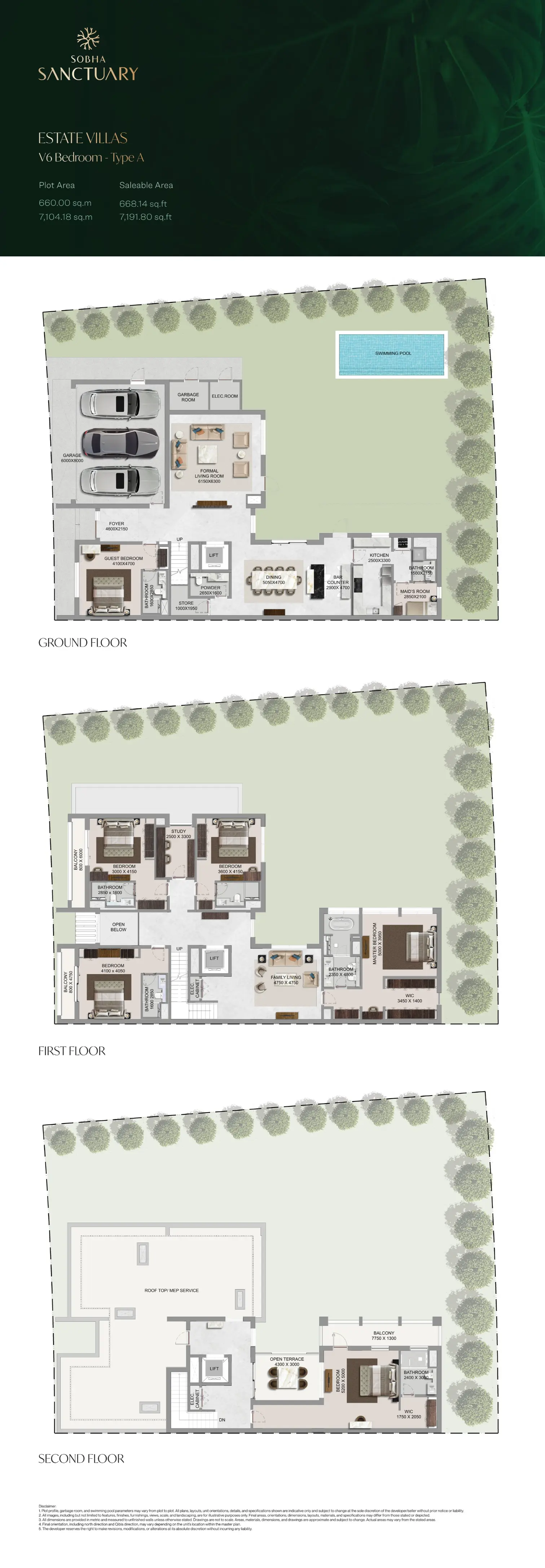 Project floor plans