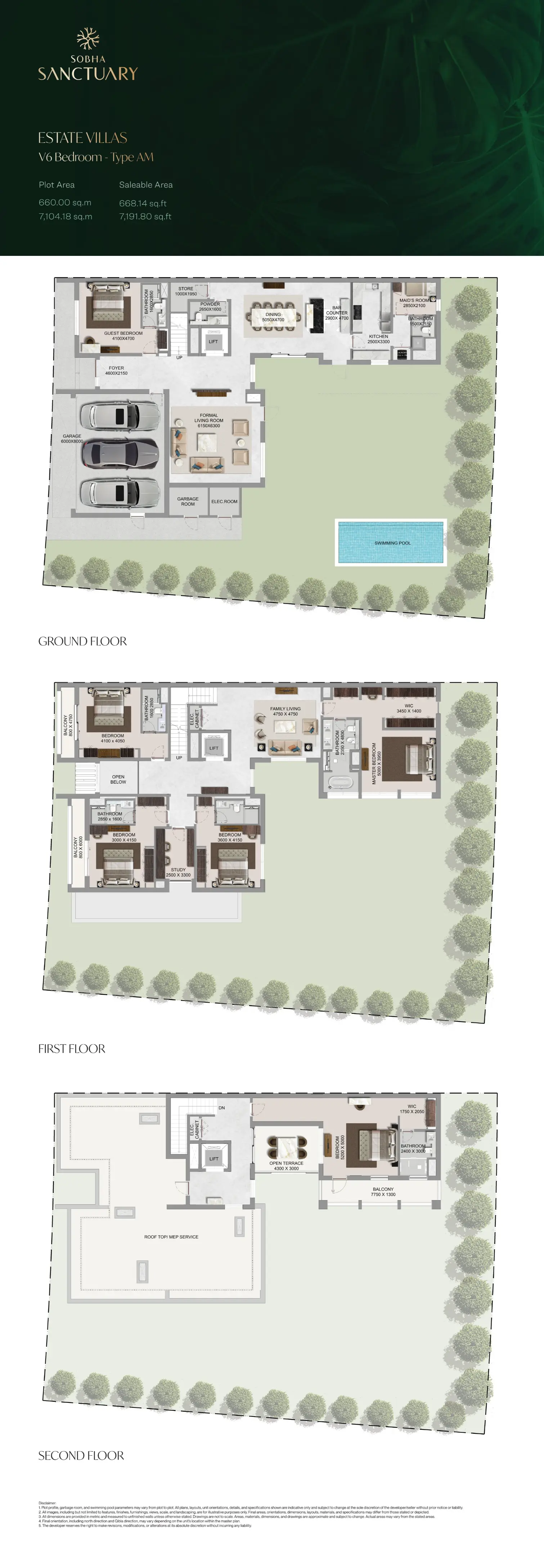 Project floor plans