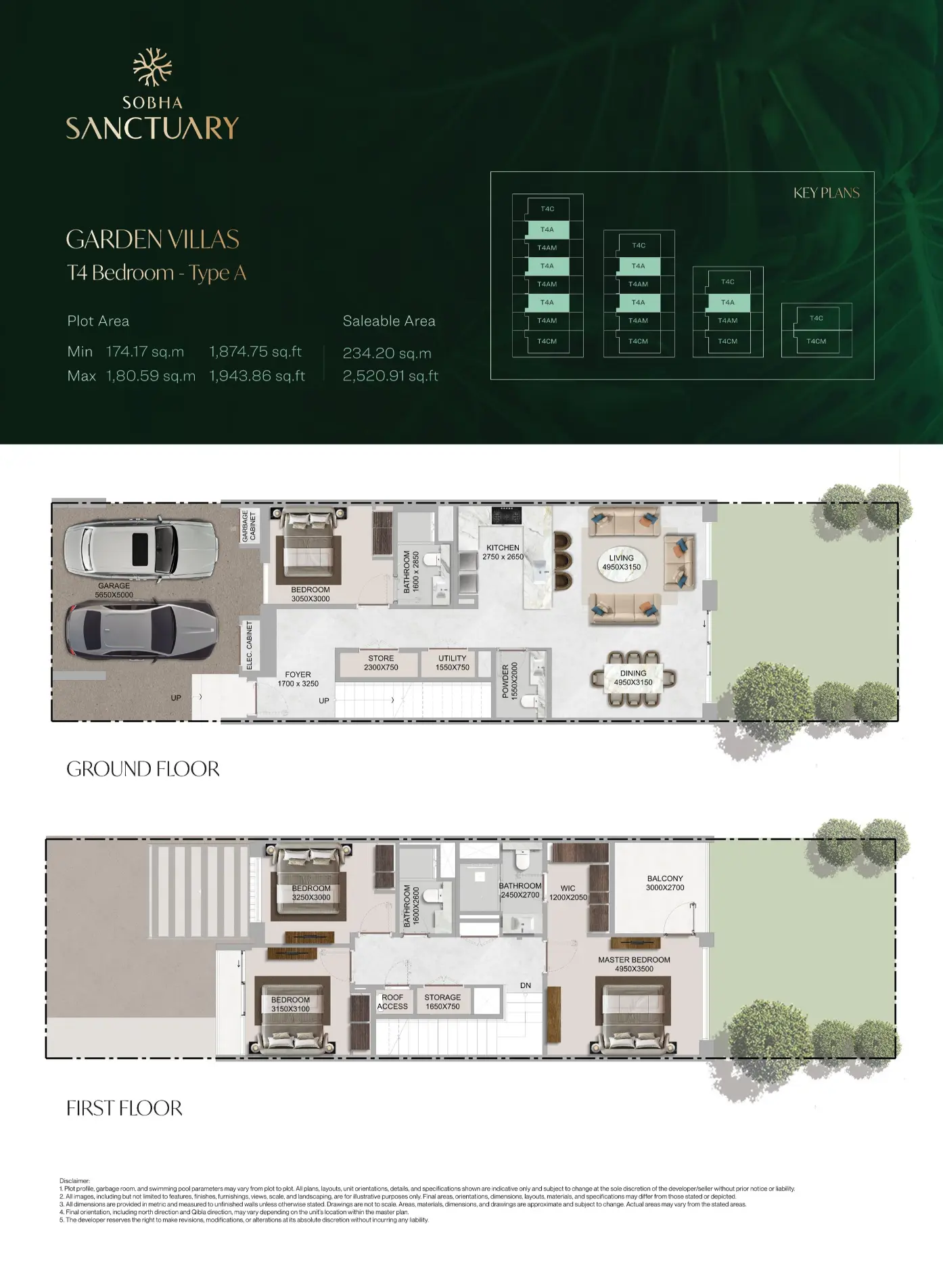 Project floor plans