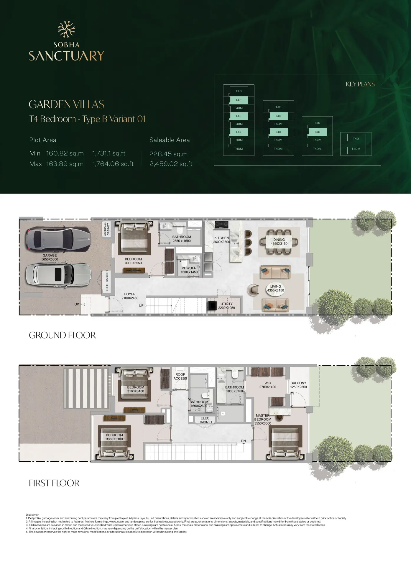 Project floor plans