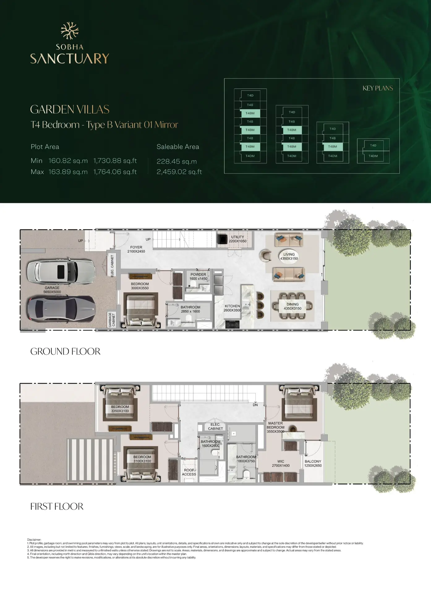 Project floor plans
