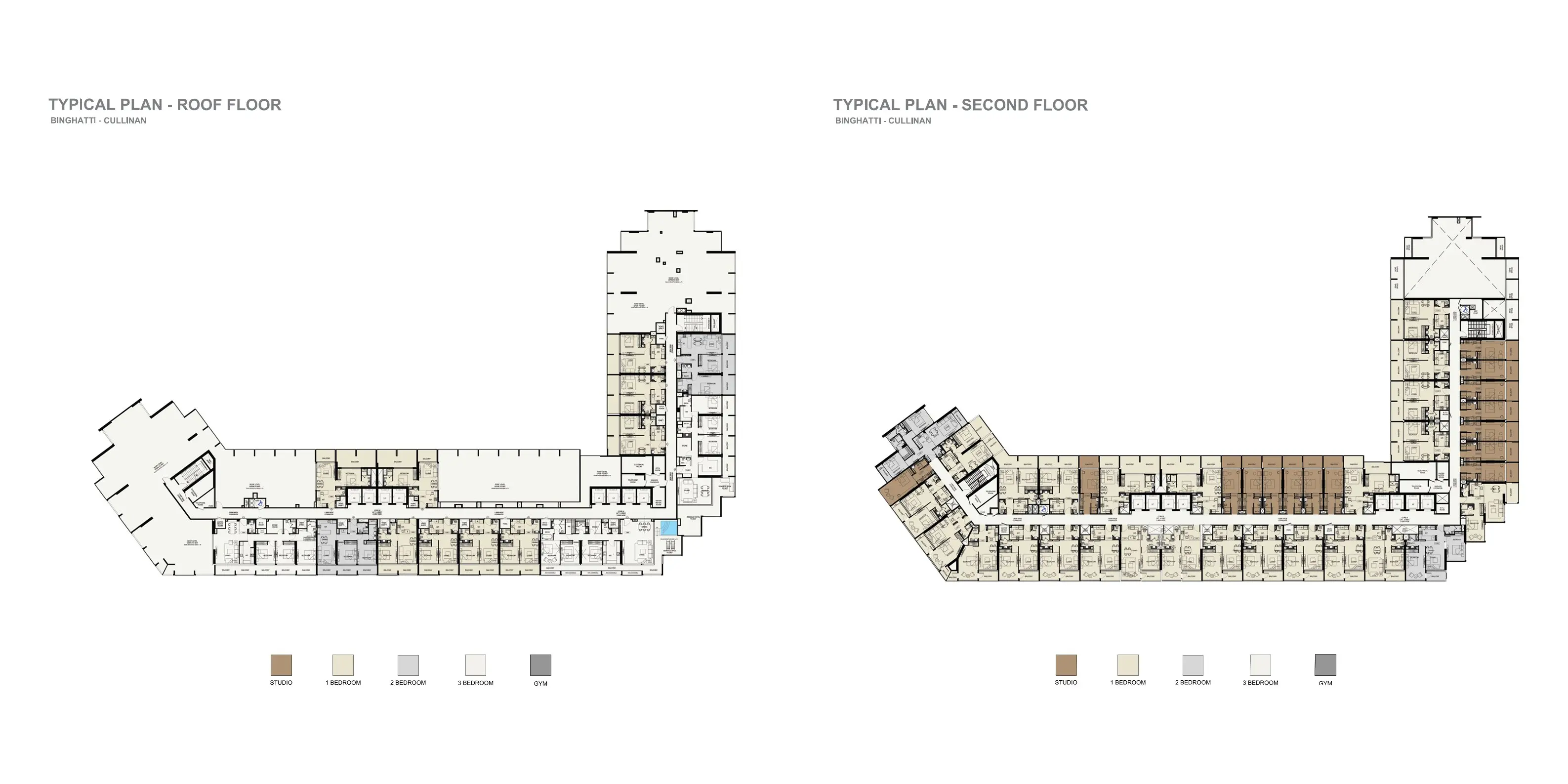 Project floor plans